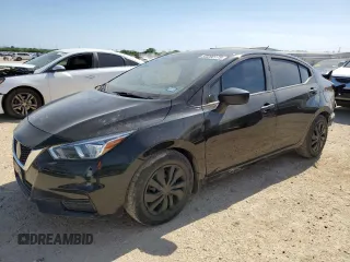 2020 Nissan Versa S z VIN 3N1CN8DV7LL823604, wystawiony jako Copart lot #53290175 z przebiegiem 108 228 mil mil oraz Szkoda całkowita • Salvage title. Historia ofert i sprzedaży dostępna na DreamBid. Obrazek 1.