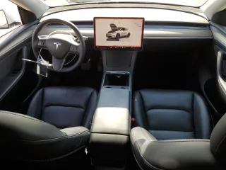 2022 Tesla Model Y Long Range with VIN 7SAYGDEE1NF559238, listed as a Copart auction lot 86744664 with 59,074 mi miles and Salvage Title. Bid and sale history available at carsss.com. Image 8.