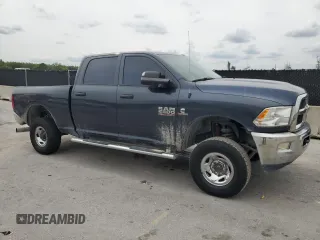 2018 Ram 2500 Tradesman with VIN 3C6UR5CL4JG142236, listed as a Copart auction lot 57782635 with 197,337 mi miles and Salvage title. Bid and sale history available at DreamBid. Image 4.