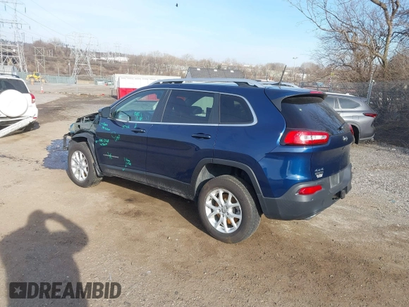 2018 Jeep Cherokee Latitude Plus with VIN 1C4PJMLX3JD548435, listed as a IAAI auction lot 41622224 with 82,093 mi miles and . Bid and sale history available at DreamBid. Image 3.