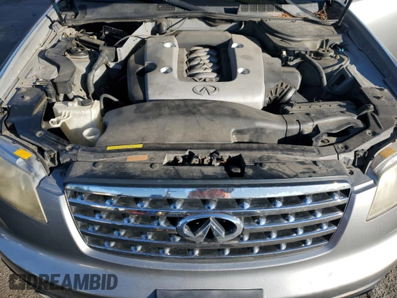 2006 Infiniti FX Options with VIN JNRBS08W66X400740, listed as a Copart auction lot 78511434 with 184,701 mi miles and Salvage title. Bid and sale history available at DreamBid. Image 12.