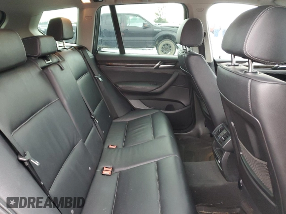2015 BMW X3 xDrive28d with VIN 5UXWY3C57F0E95285, listed as a Copart auction lot 73287134 with 106,237 mi miles and Salvage Title. Bid and sale history available at carsss.com. Image 11.