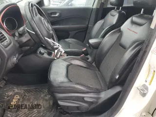 2019 Jeep Compass Trailhawk with VIN 3C4NJDDB0KT671292, listed as a Copart auction lot 46418675 with 175,494 mi miles and Salvage Title. Bid and sale history available at DreamBid. Image 7.