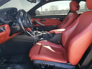 2015 BMW 4 Series 428i with VIN WBA3N3C55FF712918, listed as a Copart auction lot 53373025 with 64,638 mi miles and Salvage title. Bid and sale history available at DreamBid. Image 7.
