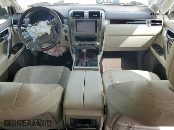 2018 Lexus GX 460 with VIN JTJBM7FX3J5187908, listed as a Copart auction lot 53355375 with 130,968 mi miles and Salvage title. Bid and sale history available at DreamBid. Image 8.