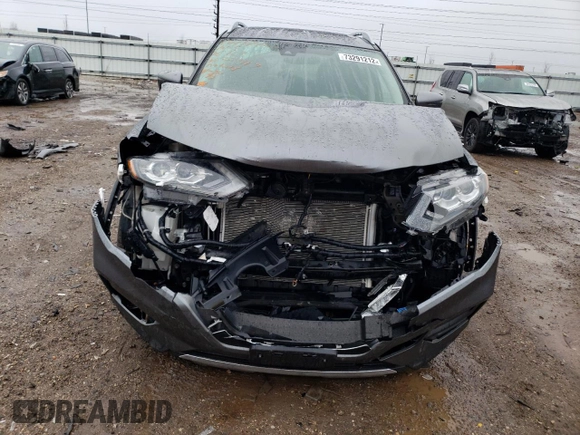 2019 Nissan Rogue SL with VIN 5N1AT2MVXKC723493, listed as a Copart auction lot 73291212 with 0 mi miles. Bid and sale history available at carsss.com. Image 5.