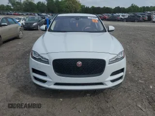 2017 Jaguar F-Pace 35t Prestige with VIN SADCK2BV9HA098225, listed as a Copart auction lot 53854695 with 68,874 mi miles and Salvage title. Bid and sale history available at DreamBid. Image 5.