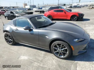 2019 Mazda MX-5 Miata RF Grand Touring with VIN JM1NDAM75K0309845, listed as a Copart auction lot 70659684 with 46,038 mi miles and Salvage Title. Bid and sale history available at carsss.com. Image 4.
