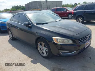 2015 Volvo S60 T5 Drive-E Premier with VIN YV126MFK6F1340578, listed as a IAAI auction lot 42047911 with 111,762 mi miles. Bid and sale history available at carsss.com. Image 1.