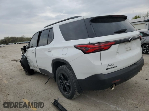 2023 Chevrolet Traverse LS with VIN 1GNERFKW5PJ279764, listed as a Copart auction lot 53683035 with 38,430 mi miles and Salvage title. Bid and sale history available at DreamBid. Image 2.