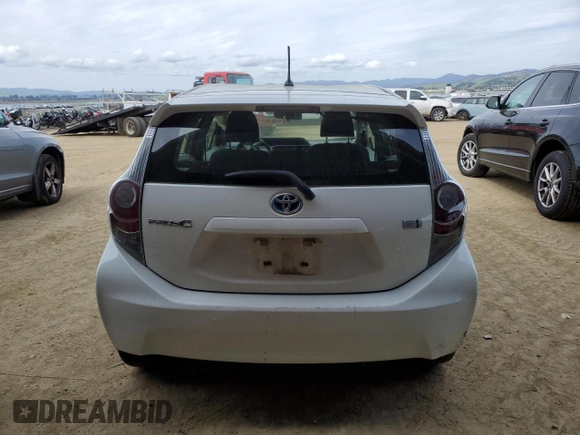 2014 Toyota Prius One with VIN JTDKDTB39E1560851, listed as a Copart auction lot 49844525 with 165,219 mi miles and Salvage Title. Bid and sale history available at DreamBid. Image 6.