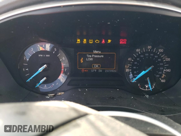 2014 Ford Fusion SE with VIN 3FA6P0HR6ER194605, listed as a Copart auction lot 47574245 with 237,316 mi miles and Salvage Title. Bid and sale history available at carsss.com. Image 9.