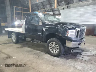 2006 Ford F-350 XL with VIN 1FTWF31P26ED59089, listed as a Copart auction lot 47406855 with 197,393 mi miles and Salvage title. Bid and sale history available at DreamBid. Image 4.