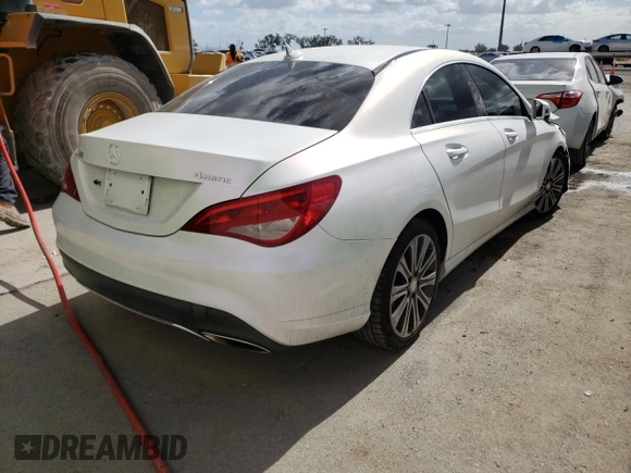 2017 Mercedes-Benz CLA with VIN WDDSJ4GB2HN476923, listed as a Copart auction lot 66721702 with 65,377 mi miles. Bid and sale history available at carsss.com. Image 4.