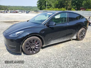 2022 Tesla Model Y Performance с VIN 7SAYGDEF0NF322748, выставлен на аукционе Copart как лот 59159845 с пробегом 94 295 миль миль и Списание • Salvage title. История ставок и продаж доступна на DreamBid. Изображение 1.