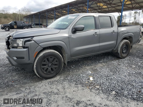 2022 Nissan Frontier SV with VIN 1N6ED1EK6NN633510, listed as a Copart auction lot 48550925 with 123,304 mi miles and Salvage title. Bid and sale history available at DreamBid. Image 1.