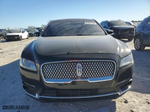2017 Lincoln Continental Reserve with VIN 1LN6L9NC6H5631760, listed as a Copart auction lot 87201744 with 44,118 mi miles and Salvage Title. Bid and sale history available at carsss.com. Image 5.
