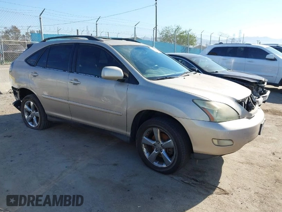 2004 Lexus RX 330 with VIN JTJGA31U940030566, listed as a IAAI auction lot 41881176 with 244,392 mi miles. Bid and sale history available at carsss.com. Image 1.