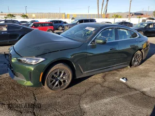 2023 BMW i4 eDrive35 with VIN WBY43AW03PFR26405, listed as a Copart auction lot 39096884 with 0 mi miles. Bid and sale history available at carsss.com. Image 1.