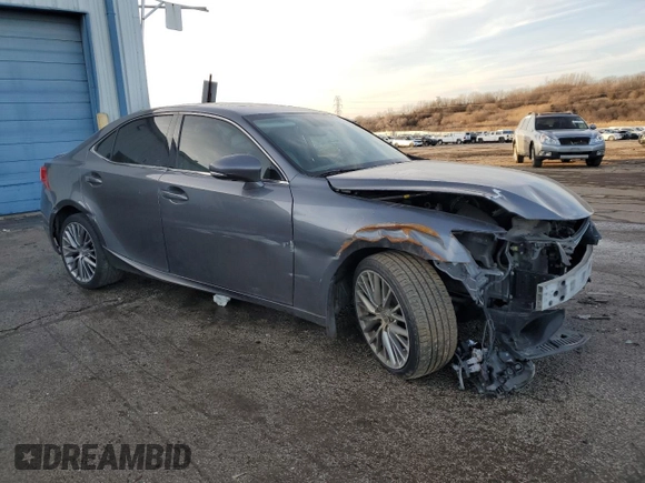 2014 Lexus IS 250 with VIN JTHCF1D20E5001364, listed as a Copart auction lot 41740785 with 116,184 mi miles and Clean title. Bid and sale history available at DreamBid. Image 4.