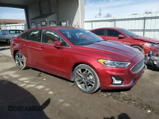 2019 Ford Fusion Titanium with VIN 3FA6P0K9XKR153544, listed as a Copart auction lot 46540155 with 94,338 mi miles and Salvage Title. Bid and sale history available at carsss.com. Image 4.