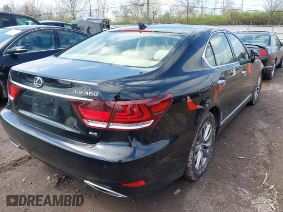 2014 Lexus LS 460 с VIN JTHCL5EF1E5022676, выставлен на аукционе IAAI как лот 41914005 с пробегом 111 108 миль миль и . История ставок и продаж доступна на DreamBid. Изображение 4.