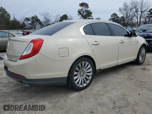 2014 Lincoln MKS with VIN 1LNHL9DK4EG611721, listed as a Copart auction lot 48200765 with 92,671 mi miles and Salvage Title. Bid and sale history available at carsss.com. Image 3.