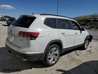 2021 Volkswagen Atlas 3.6L V6 SE w/Technology with VIN 1V2HR2CA9MC566296, listed as a Copart auction lot 54058315 with 56,297 mi miles and Clean Title. Bid and sale history available at carsss.com. Image 3.