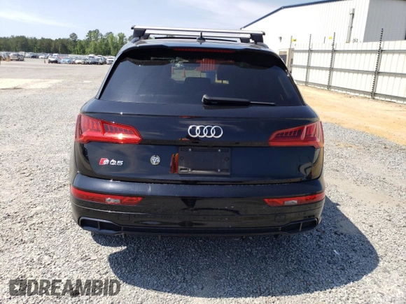 2020 Audi SQ5 Premium Plus with VIN WA1B4AFY2L2056718, listed as a Copart auction lot 51672493 with 26,897 mi miles. Bid and sale history available at carsss.com. Image 6.