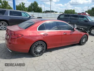 2022 Mercedes-Benz C 300 with VIN W1KAF4HB0NR034710, listed as a Copart auction lot 68326544 with Not Provided miles and Salvage Title. Bid and sale history available at DreamBid. Image 3.