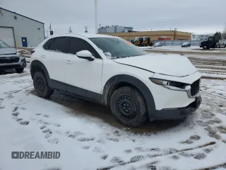 2021 Mazda CX-30 Preferred with VIN 3MVDMBCL2MM244256, listed as a Copart auction lot 44187995 with Not Provided miles and Salvage Title. Bid and sale history available at DreamBid. Image 4.