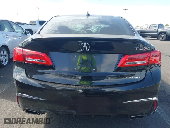 2019 Acura TLX w/Advance Pkg with VIN 19UUB3F85KA005610, listed as a IAAI auction lot 41700878 with 66,254 mi miles. Bid and sale history available at carsss.com. Image 16.
