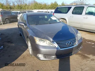2012 Lexus ES with VIN JTHBK1EG1C2489529, listed as a IAAI auction lot 41052045 with 121,000 mi miles. Bid and sale history available at carsss.com. Image 1.