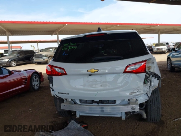 2020 Chevrolet Equinox LS with VIN 3GNAXHEVXLS730912, listed as a IAAI auction lot 41925848 with 58,981 mi miles and . Bid and sale history available at DreamBid. Image 17.