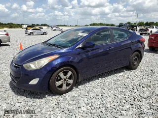2012 Hyundai Elantra GLS PZEV with VIN 5NPDH4AE8CH131907, listed as a Copart auction lot 51615465 with 234,407 mi miles and Salvage Title. Bid and sale history available at carsss.com. Image 1.