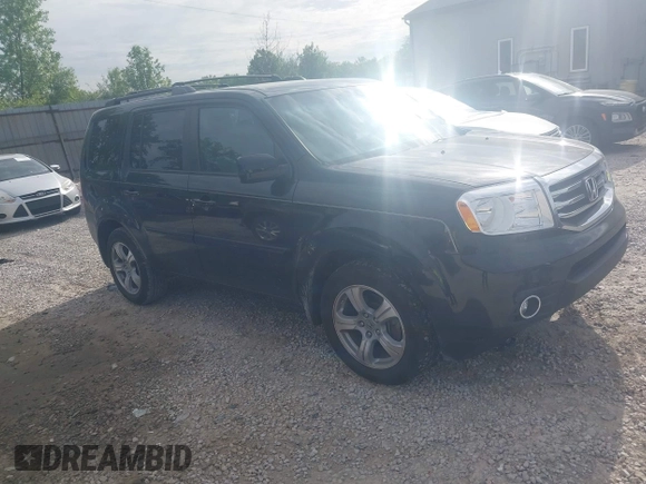 2013 Honda Pilot EX-L with VIN 5FNYF4H52DB086315, listed as a IAAI auction lot 42232272 with 181,764 mi miles and . Bid and sale history available at DreamBid. Image 1.