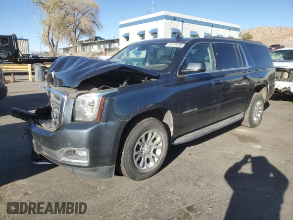 2019 GMC Yukon XL SLT with VIN 1GKS2GKC3KR296430, listed as a Copart auction lot 49179235 with 41,647 mi miles and Salvage title. Bid and sale history available at DreamBid. Image 1.