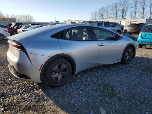 2024 Toyota Prius LE with VIN JTDADABU2R3023824, listed as a Copart auction lot 48246965 with 269 mi miles and Salvage Title. Bid and sale history available at carsss.com. Image 3.