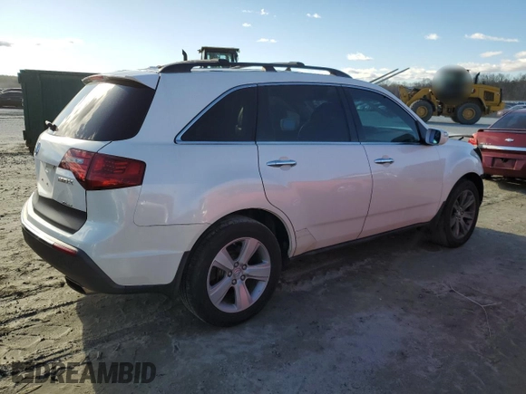 2010 Acura MDX Advance with VIN 2HNYD2H54AH533561, listed as a Copart auction lot 48083505 with 211,764 mi miles and Salvage Title. Bid and sale history available at DreamBid. Image 3.