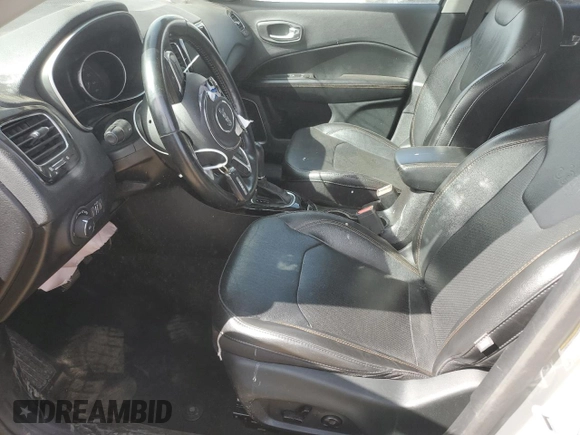 2020 Jeep Compass Limited with VIN 3C4NJCCB9LT170785, listed as a Copart auction lot 53403655 with 55,763 mi miles and Clean Title. Bid and sale history available at carsss.com. Image 7.