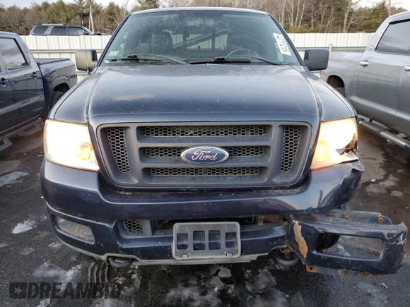 2004 Ford F-150 XL with VIN 1FTRF14544NB95529, listed as a Copart auction lot 42711215 with 124,622 mi miles and Clean Title. Bid and sale history available at DreamBid. Image 5.