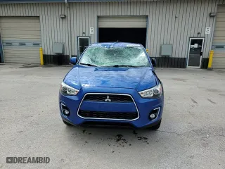 2015 Mitsubishi Outlander Sport ES with VIN 4A4AP3AU0FE044748, listed as a Copart auction lot 53147555 with 164,892 mi miles and Salvage Title. Bid and sale history available at carsss.com. Image 14.