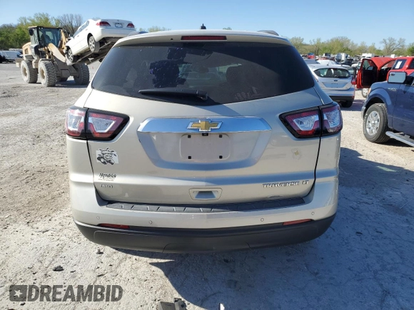 2015 Chevrolet Traverse LT with VIN 1GNKVGKD5FJ336918, listed as a Copart auction lot 53041795 with 119,745 mi miles and Salvage title. Bid and sale history available at DreamBid. Image 6.