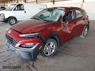 2023 Hyundai Kona SE with VIN KM8K22AB3PU028520, listed as a Copart auction lot 54445485 with 43,918 mi miles and Salvage Title. Bid and sale history available at carsss.com. Image 1.