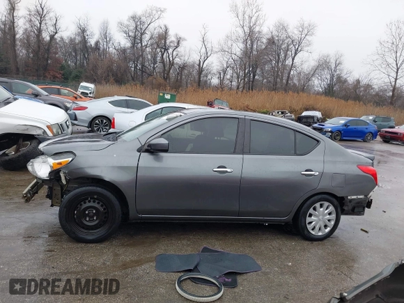 2016 Nissan Versa SV with VIN 3N1CN7AP4GL870594, listed as a IAAI auction lot 41107968 with 94,698 mi miles. Bid and sale history available at carsss.com. Image 15.