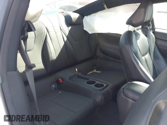 2018 Infiniti Q60 Sport with VIN JN1EV7EK5JM341188, listed as a IAAI auction lot 41990535 with 52,640 mi miles and . Bid and sale history available at DreamBid. Image 8.