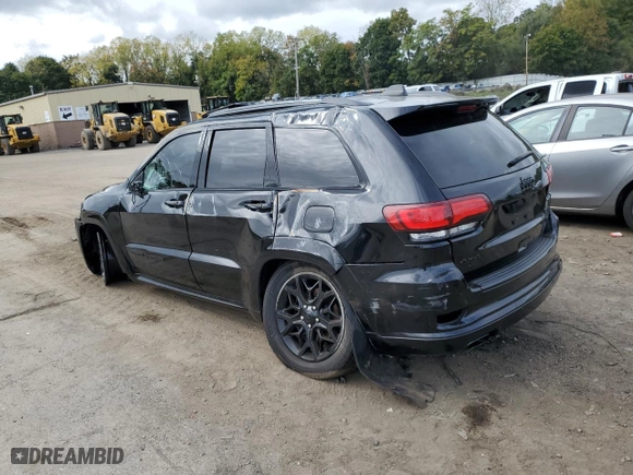 2021 Jeep Grand Cherokee Limited X with VIN 1C4RJFBT5MC630020, listed as a Copart auction lot 73528234 with 18,313 mi miles and Salvage Title. Bid and sale history available at carsss.com. Image 2.