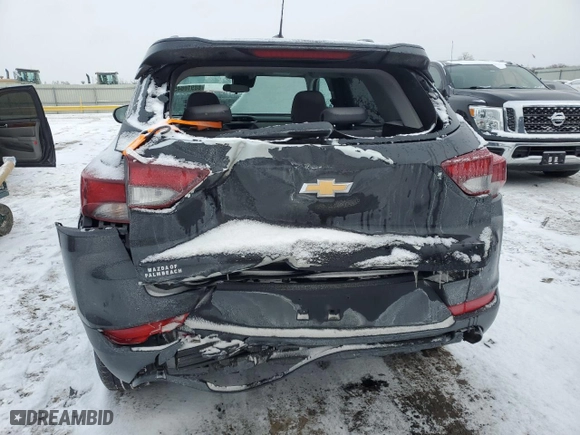 2021 Chevrolet TrailBlazer LT with VIN KL79MPS2XMB154922, listed as a Copart auction lot 88910645 with 58,063 mi miles and Salvage Title. Bid and sale history available at carsss.com. Image 6.