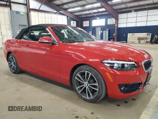 2018 BMW 2 Series 230i xDrive with VIN WBA2K1C53JVD41137, listed as a Copart auction lot 46621633 with 21,004 mi miles. Bid and sale history available at carsss.com. Image 4.