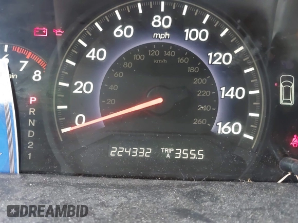 2008 Honda Odyssey EX with VIN 5FNRL384X8B027565, listed as a IAAI auction lot 41529839 with 224,332 mi miles and . Bid and sale history available at DreamBid. Image 7.
